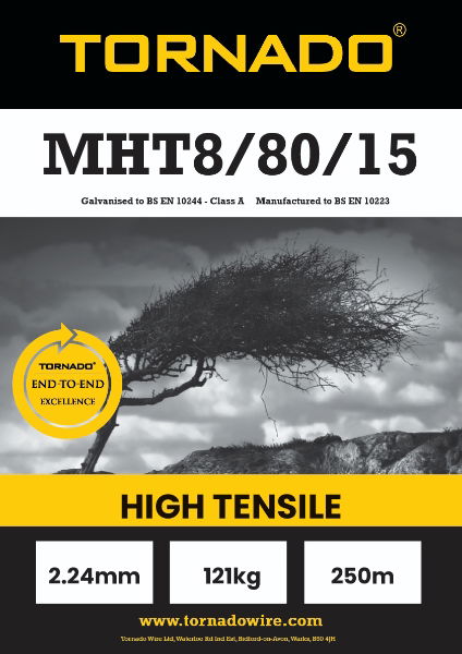 Hinge Joint MHT8/80/15 Medium High Tensile Livestock 250m