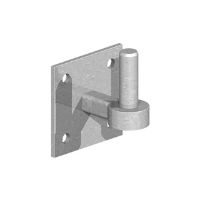 Gate Fitting 4 x 4 x 3/4\\\" Field Gate Hooks on Plates