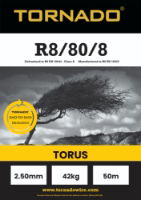 Torus Stiff Stay R8/80/8 High Tensile Livestock 50m