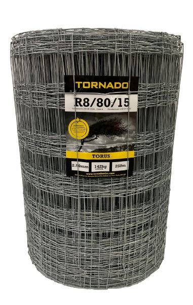 Torus Stiff Stay R8/80/15 High Tensile Livestock 250m