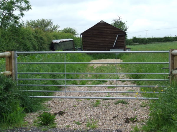 Metal Field Gate 8ft 7 Rail 1145mm High Box Stiles