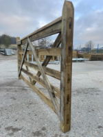 Wooden Field Gate 10ft 5 Rail 1200mm High No Fixings