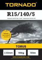 Torus Stiff Stay R15/140/5 High Tensile Horse 100m