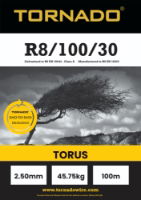 Torus Stiff Stay R8/100/30 High Tensile Livestock 100m