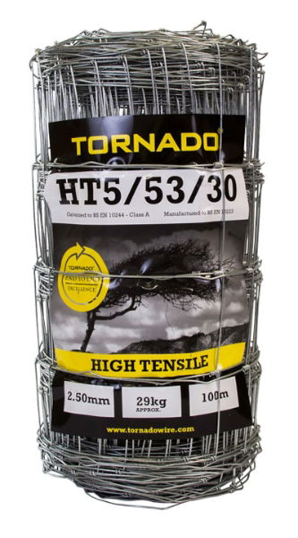 Hinge Joint HT5/53/30 High Tensile Hedge Bottom / Wall Top 100m