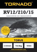 Torus Stiff Stay RVU12/210/15 High Tensile Infrastructure 100m