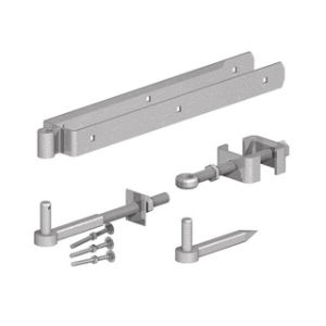 Gate Fitting Adjustable Hinge Set 24in