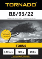 Torus Stiff Stay R8/95/22 High Tensile Lambsafe 250m