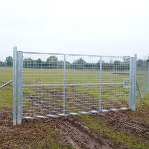 Metal Deer Gate 12ft x 1840mm High 76 x 76mm Mesh 40mm Box Frame 