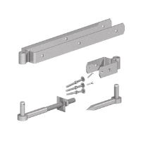 Gate Fitting 12\\\" Field Gate Double Strap H/S c/w 3.5\\\" Bottom Band