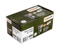 Stockade Collated Barbed Staple 50 x 4mm for use in Pneumatic Staple Gun Box of 1000