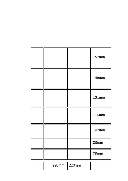 Hinge Joint C8/80/22 Mild Steel Lambsafe 100m