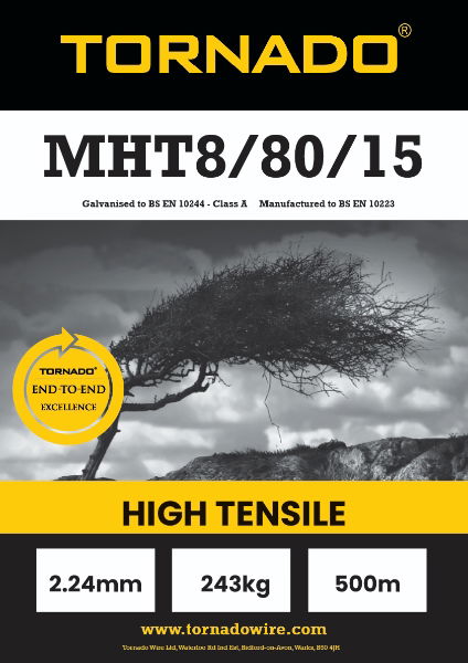 Hinge Joint MHT8/80/15 Medium High Tensile Livestock 500m