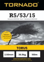 Torus Stiff Stay R5/53/15 High Tensile Hedge bottom/Wall top 100m